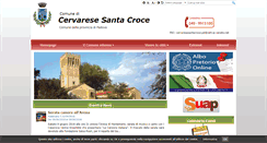 Desktop Screenshot of comune.cervarese.pd.it