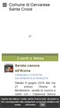 Mobile Screenshot of comune.cervarese.pd.it